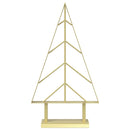 Metal juletræ KUOPIO 60 cm Stål Guld