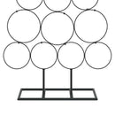 Metal juletræ KUOPIO 90 cm Stål Sort