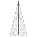 Metal juletræ KUOPIO 210 cm Stål Sort