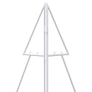 Metal juletræ KUOPIO 140 cm Stål Hvid