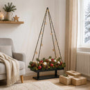 Metal juletræ KUOPIO 150 cm Stål Sort