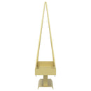 Metal juletræ KUOPIO 60 cm Stål Guld