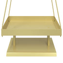 Metal juletræ KUOPIO 125 cm Stål Guld