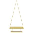 Metal juletræ KUOPIO 125 cm Stål Guld
