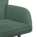 2-personers sofa med metalben 2-personers Havgrøn Fløjl