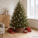 Juletrækrave Rund Brun Ø 60 x 22 cm Vandhyacint