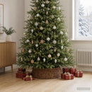 Juletrækrave Rund Brun Ø 105 x 28 cm Vandhyacint