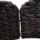 Juletrækrave Rund Sort Dia. 105 x 28 cm Vandhyacint