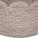Juletrækrave Rund Hvid Dia. 45 x 22 cm Vandhyacint