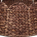 Juletrækrave Rund Brun Dia. 90 x 28 cm Vandhyacint