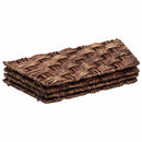Juletrækrave Firkantet Brun Vask 70 x 70 x 28 cm Vandhyacint