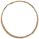 Juletrækrave Rund Naturfarvet Ø 45 x 22 cm Søgræs