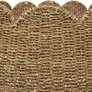 Juletrækrave Rund Naturfarvet Dia. 45 x 22 cm Søgræs