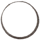 Juletrækrave Rund Grå Dia. 105 x 28 cm polyrattan