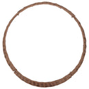 Juletrækrave Rund Lys Brun Dia. 45 x 22 cm polyrattan