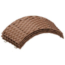 Juletrækrave Rund Lys Brun Dia. 90 x 28 cm polyrattan