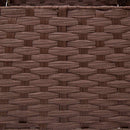 Juletrækrave Firkantet Mørk Brun 50 x 50 x 25 cm polyrattan