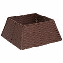 Juletrækrave Firkantet Mørk Brun 50 x 50 x 25 cm polyrattan