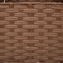 Juletrækrave Firkantet Lys Brun 50 x 50 x 25 cm polyrattan