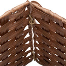 Juletrækrave Firkantet Lys Brun 60 x 60 x 28 cm polyrattan
