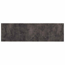 Køkken tæppe Sort beton 180 x 60 cm 100% polyamid Vaskbar