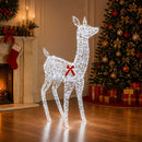 3D Jule Rensdyr LOVIISA 285 LED'er Kold hvid 70 x 26 x 100 cm