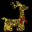 3D Jule Rensdyr LOVIISA 140 LED'er Varm hvid 55 x 22 x 63 cm