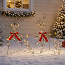 Jule Rensdyr 2 stk. 90 LED'er Varm hvid
