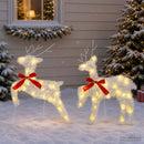 Jule Rensdyr 2 stk. 40 LED'er Varm hvid