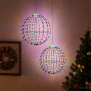 Julefinial lys 2 stk. 240 LED'er RGB Diameter 40 x 42 cm
