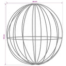 Julefinial lys 2 stk. 384 LED'er RGB Diameter 60 x 63 cm