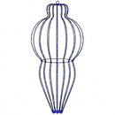 Julefinial lys 320 LED'er Blå Dia. 40 x 75 cm