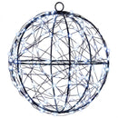 Julefinial lys 2 stk. 400 LED'er Kold hvid Diameter 20 x 22 cm