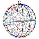 Julefinial lys 200 LED'er Flerfarvet Diameter 20 x 22 cm