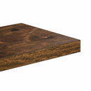 Væghylde Røget eg 30 x 13,5 x 43 cm Konstrueret træ