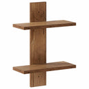 Væghylde Gammelt træ 30 x 13.5 x 43 cm Konstrueret træ