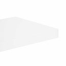 Væghylde Hvid 61 x 13,5 x 105 cm Konstrueret træ