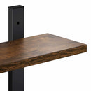 Væghylde Røget eg 61 x 13,5 x 105,5 cm Konstrueret træ
