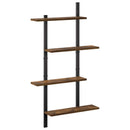 Væghylde Røget eg 61 x 13,5 x 105,5 cm Konstrueret træ