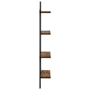Væghylde Røget eg 61 x 13,5 x 105,5 cm Konstrueret træ