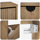 Sko skab VENRAY 70 x 17 x 43 cm Konstrueret træ Artisan-eg