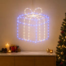 Vinduessiluet med julebelysning LOVIISA 200 LED'er
