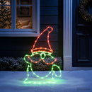 LED-nisse LOVIISA 80 LED'er Flerfarvet og 38 x 60 cm