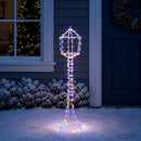 LED-gadelygte til jul LOVIISA 160 LED'er Flerfarvet