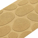 Trinmåtter 15 stk. 76 x 20 cm Beige Polyester Rektangulær