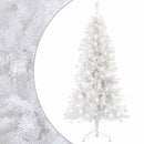 Kunstigt Hinged Juletræ 210 cm 300 LED'er Varm hvid
