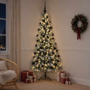 Kunstigt juletræ med julekugle 240 cm 300 LED'er Varm hvid