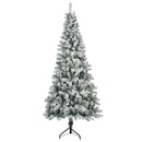 Kunstigt juletræ med julekugle 180 cm 300 LED'er Varm hvid