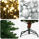 Artificial Christmas Tree with Bauble 150 cm 150 LED'er