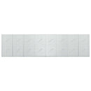 Gabion med 3,5 mm tråd og 5x2,5 cm net 400x10x100 cm